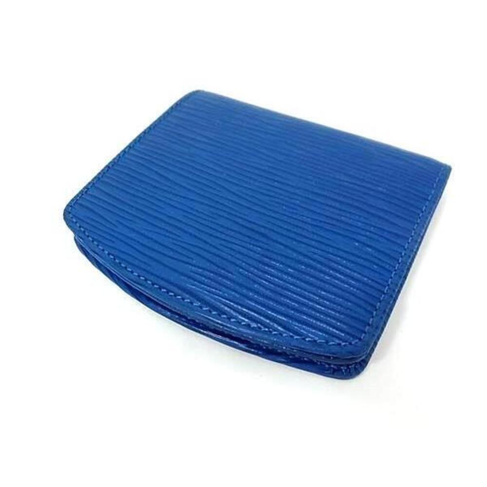 Louis Vuitton Epi Cuvette Spool Wallet Toledo Blue View 2